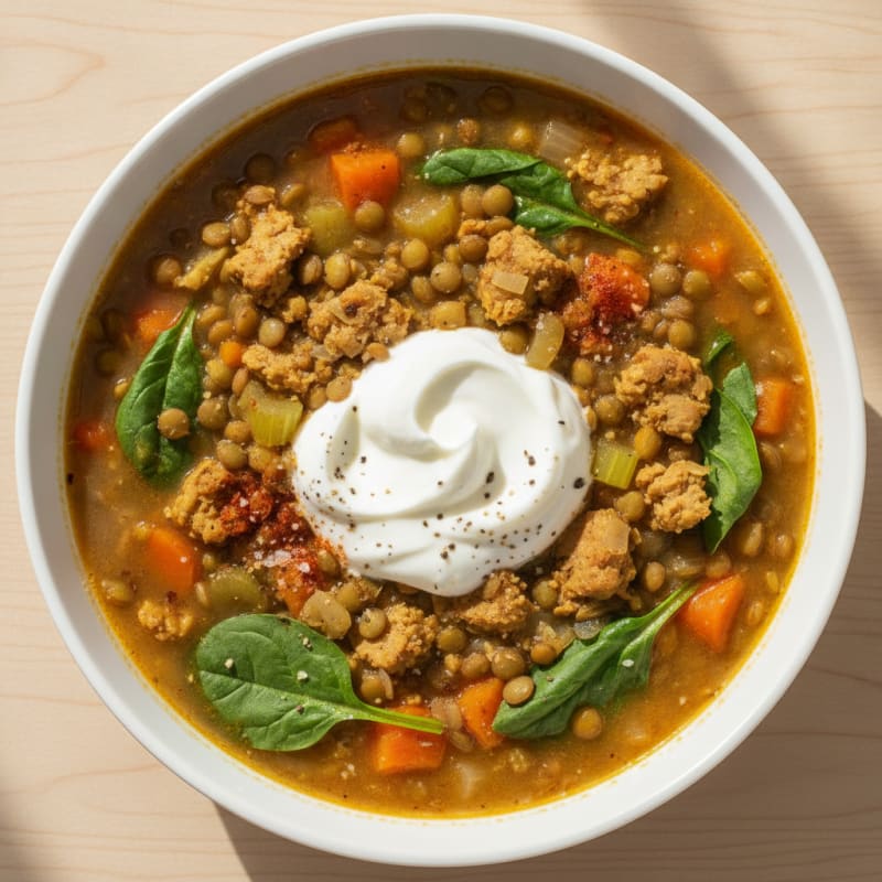 Hearty Lentil and Vegetable Stew