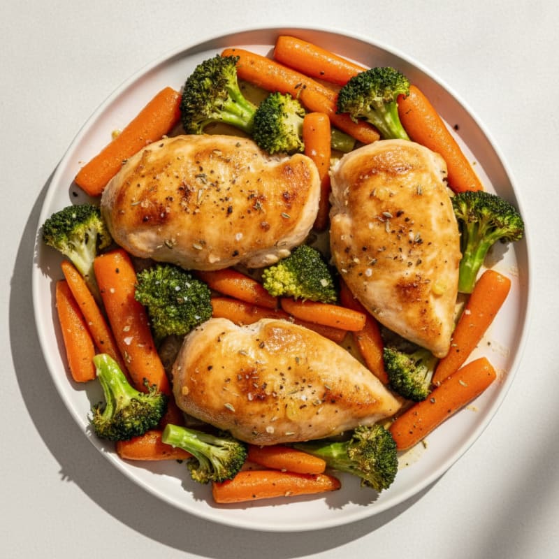 Lemon Herb Roasted Chicken and Vegetables