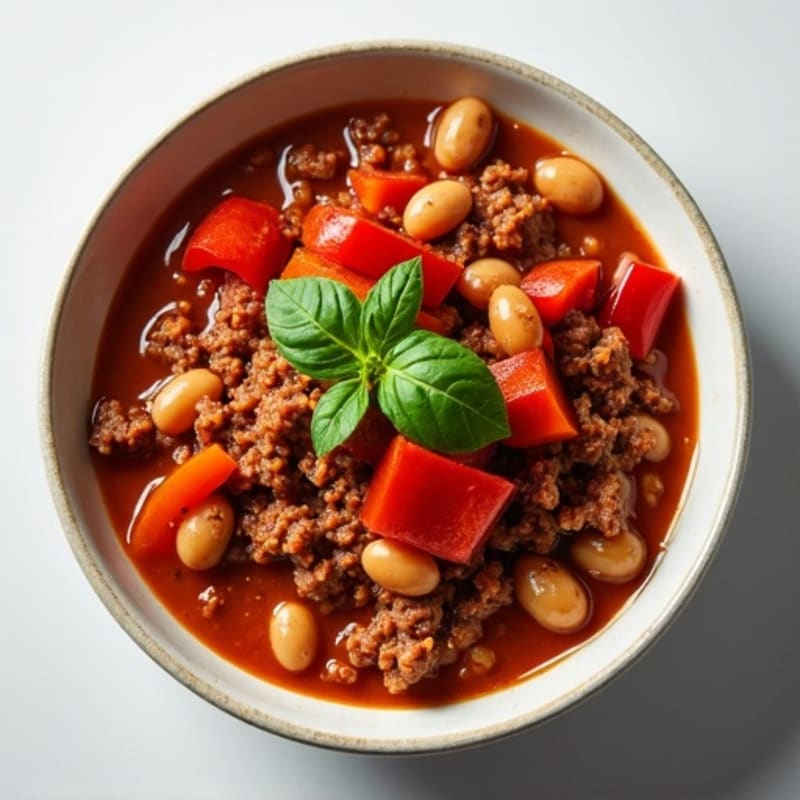 Hearty Lean Beef and Bean Chili