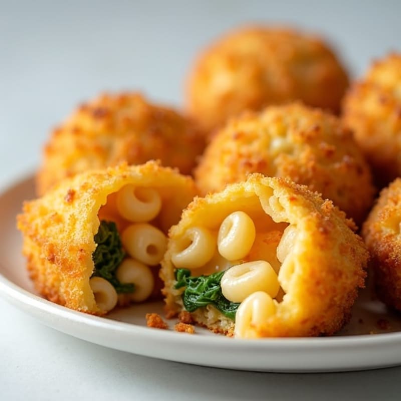 Crispy Baked Cheesy Macaroni Bites with Hidden Vegetables