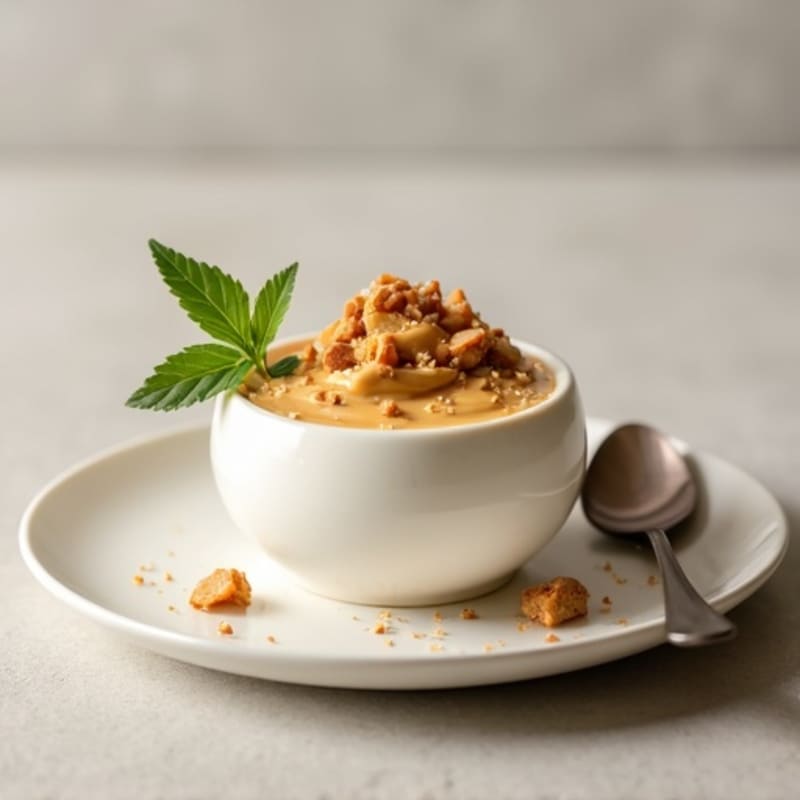 Silky Greek Yogurt Protein Pudding with Almond Butter