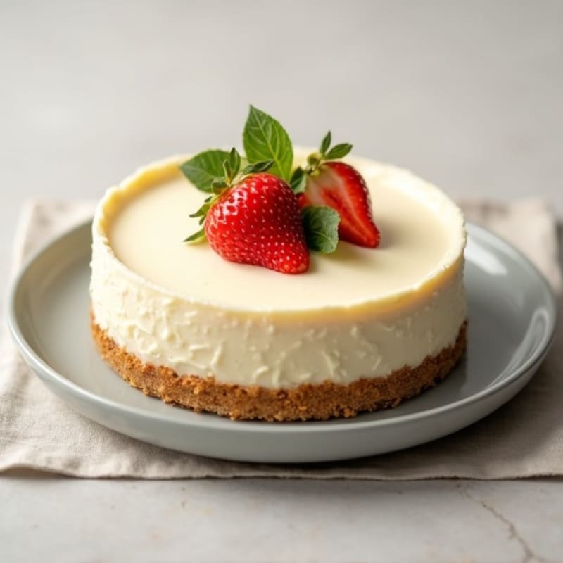 Creamy Greek Yogurt Protein Cheesecake