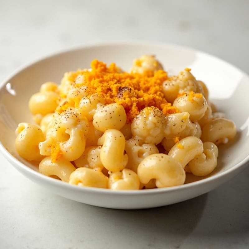 Protein-Packed Cauliflower Mac with Sharp Cheddar