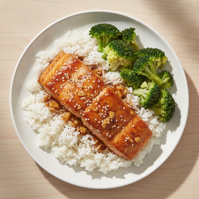 Teriyaki Glazed Salmon