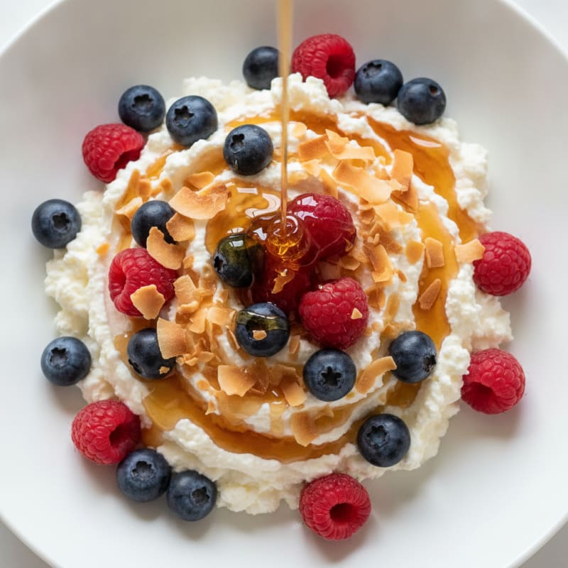Cottage Cheese and Berry Protein Bowl