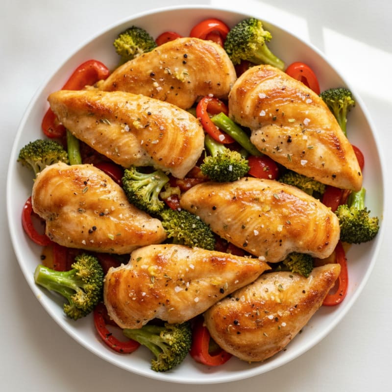 Sheet Pan Lemon Herb Chicken