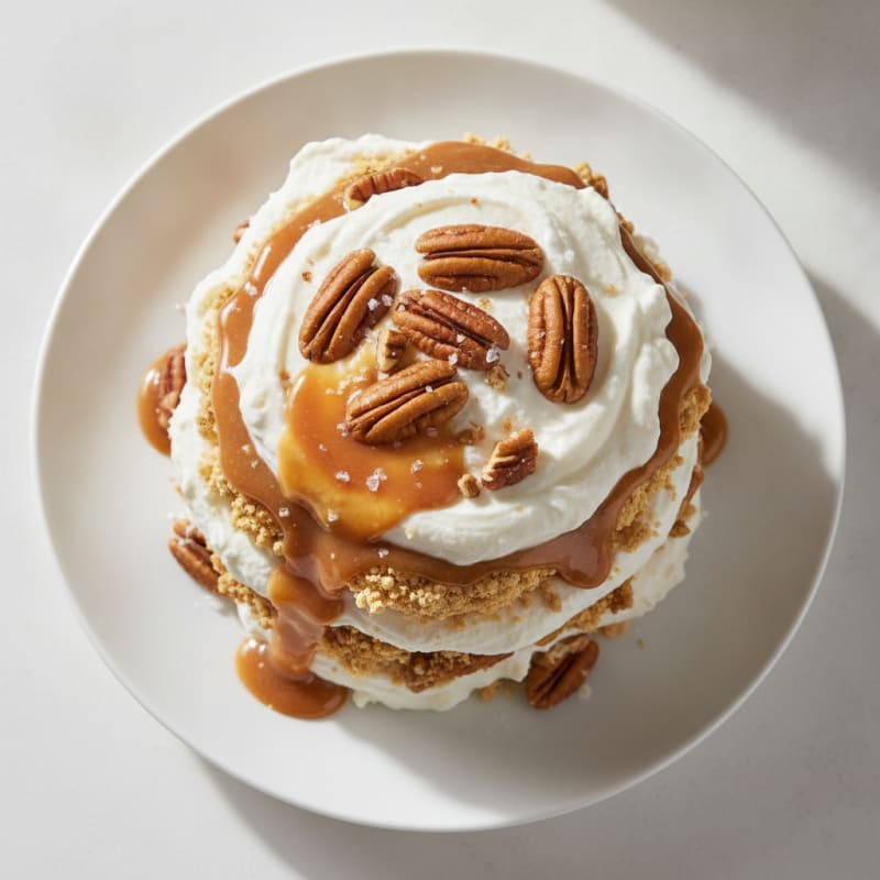 Salted Caramel Pudding Parfait