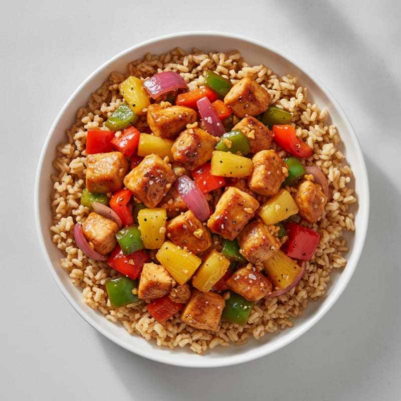 Sweet and Sour Chicken Stir-Fry