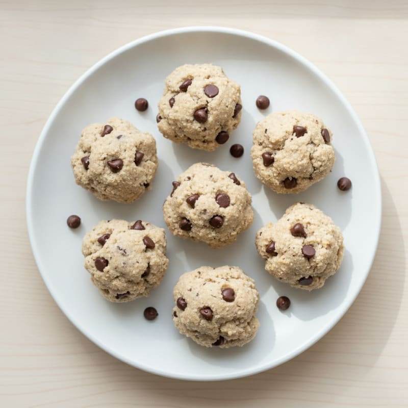 No-Bake Chocolate Chip Protein Bites
