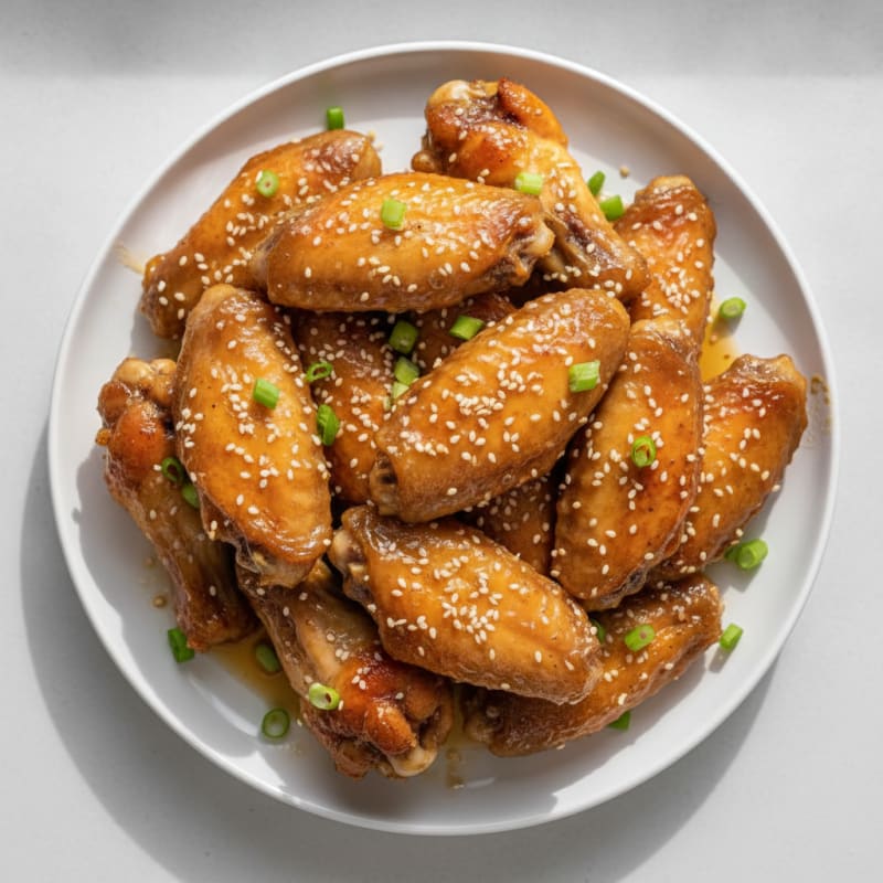 Honey-Glazed Chicken Wings