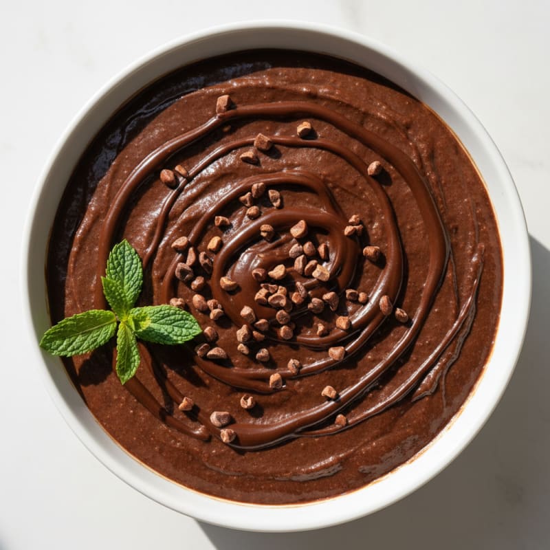 Protein-Packed Chocolate Silken Tofu Pudding