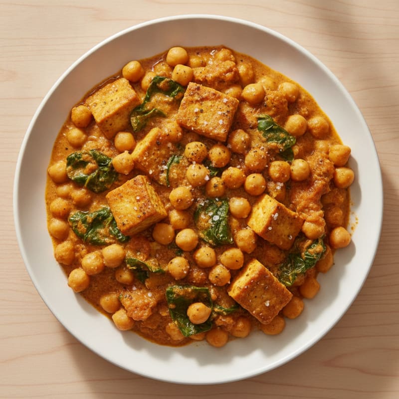 Hearty Chickpea and Vegetable Curry
