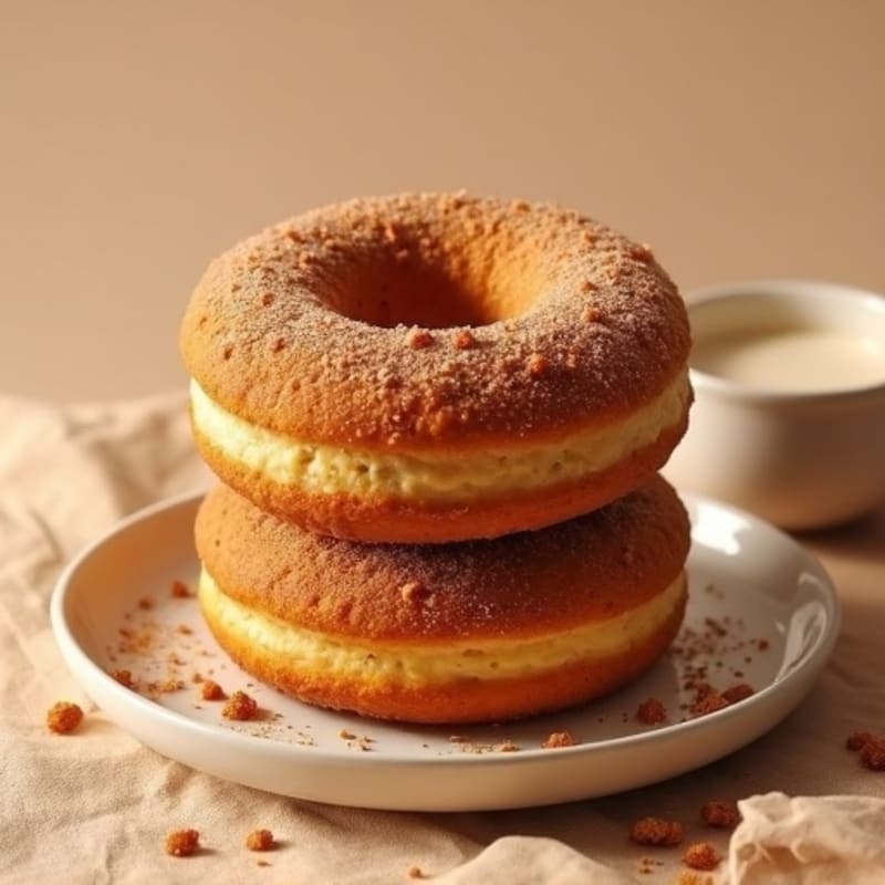 Protein-Packed Baked Pumpkin Spice Donuts