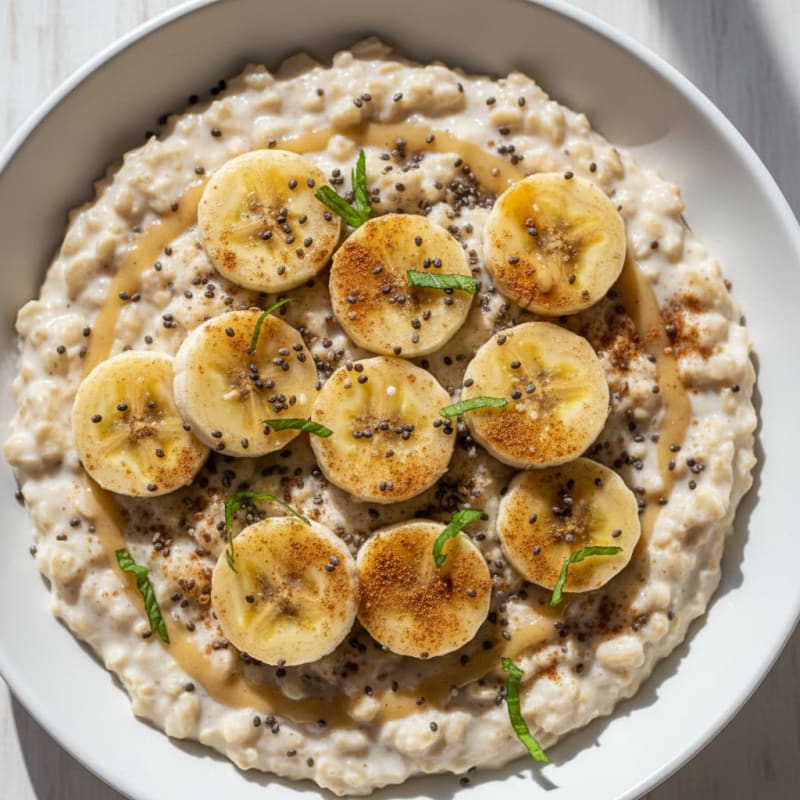 Banana Chia Overnight Oats