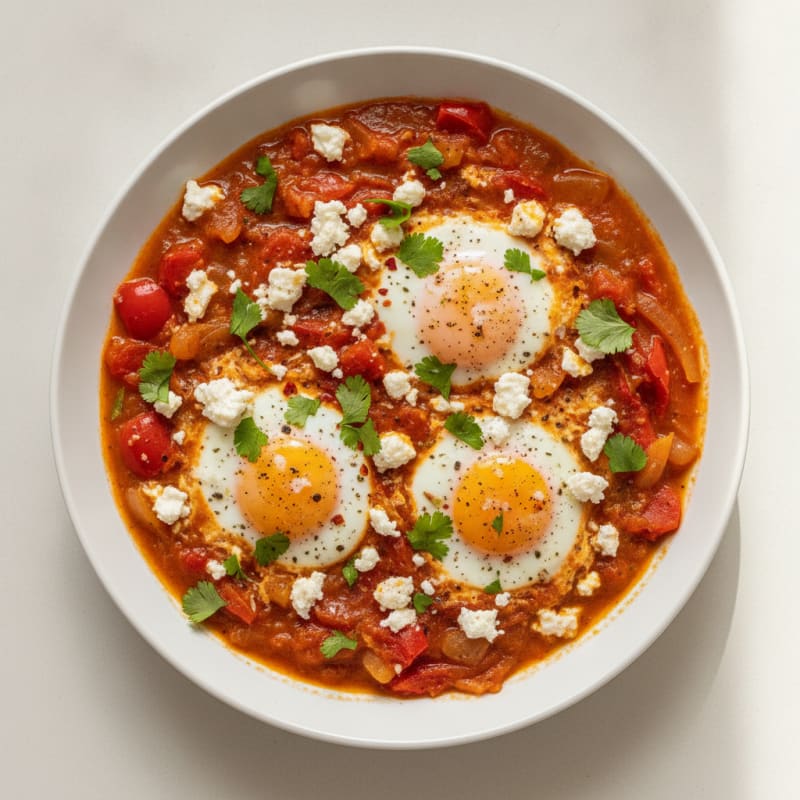 Shakshuka with Feta and Herbs