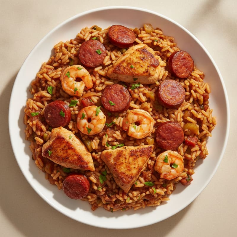 Classic Jambalaya with Andouille Sausage