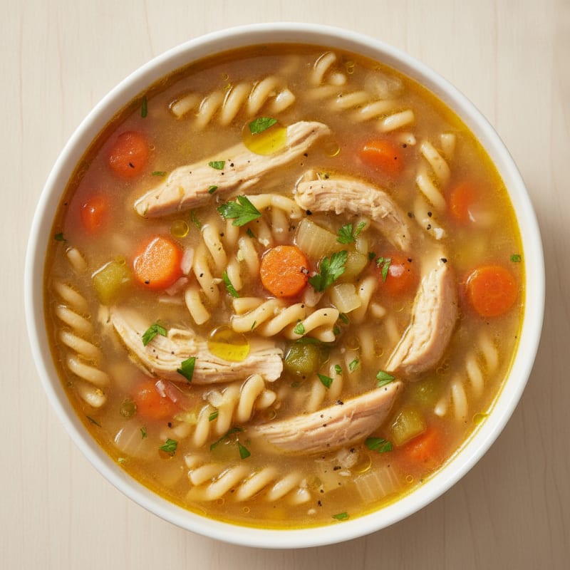 Hearty Chicken Noodle Soup