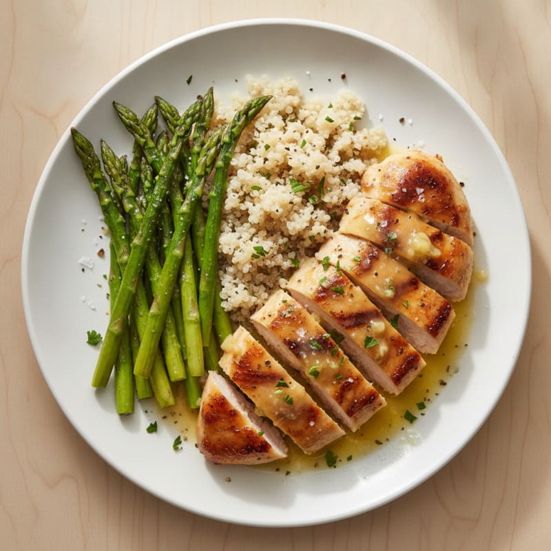 Pan-Seared Chicken with Lemon Herb Sauce