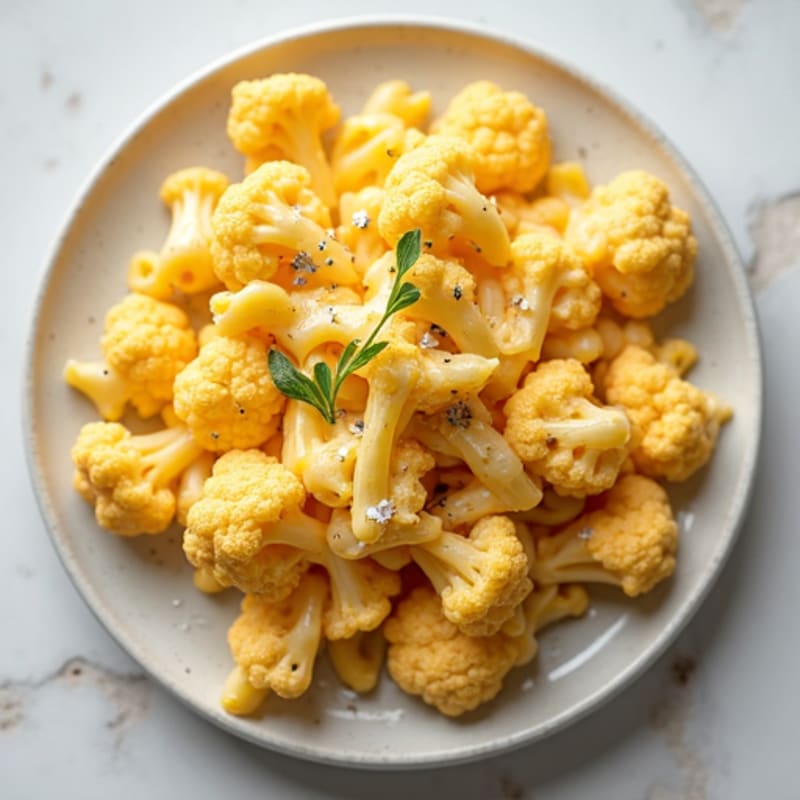Protein-Packed Cauliflower Mac with Sharp Cheddar