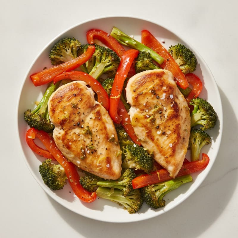 Sheet Pan Lemon Herb Chicken