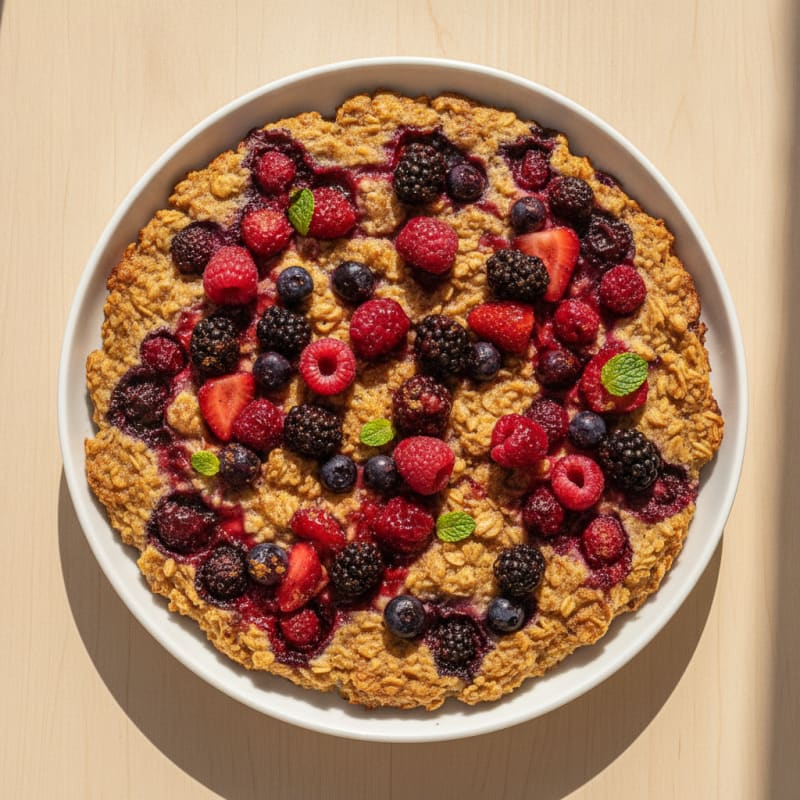 Baked Berry Oatmeal