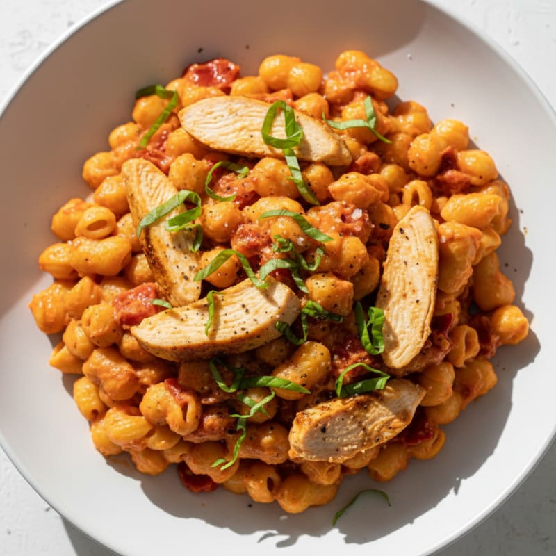 Creamy Roasted Red Pepper Pasta