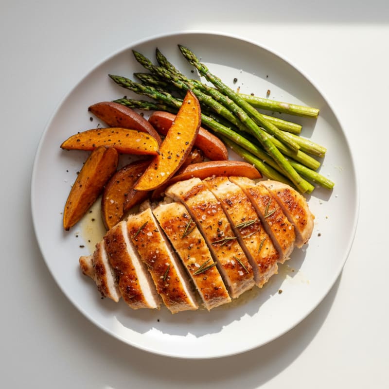 Crispy Pan-Seared Lemon-Herb Chicken