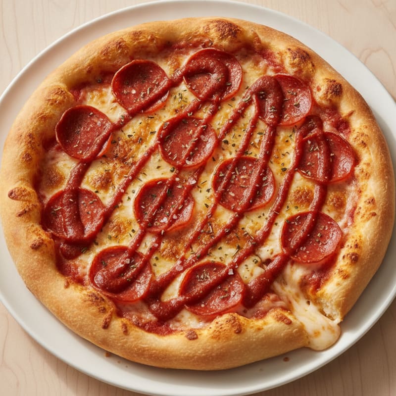 Classic Stuffed Crust Pepperoni Pizza