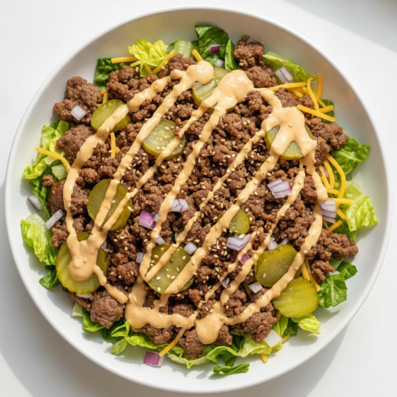 Big Mac Protein Bowl