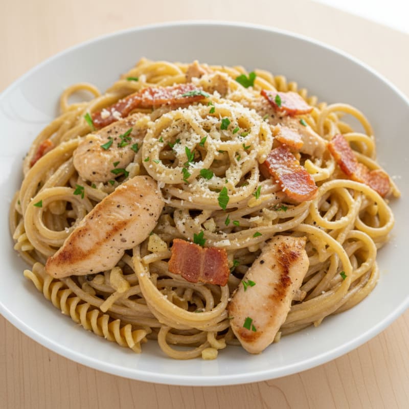 Creamy Pancetta Carbonara with Silky Egg Sauce