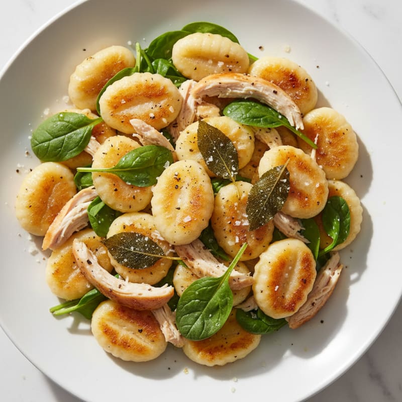 Creamy Ricotta Gnocchi with Sage Butter