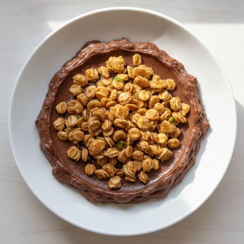 Silky Cottage Cheese Protein Pudding with Cocoa