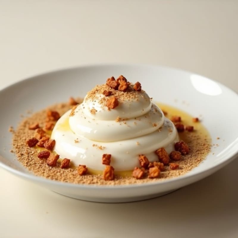 Vanilla Protein Greek Yogurt with Chopped Roasted Almonds