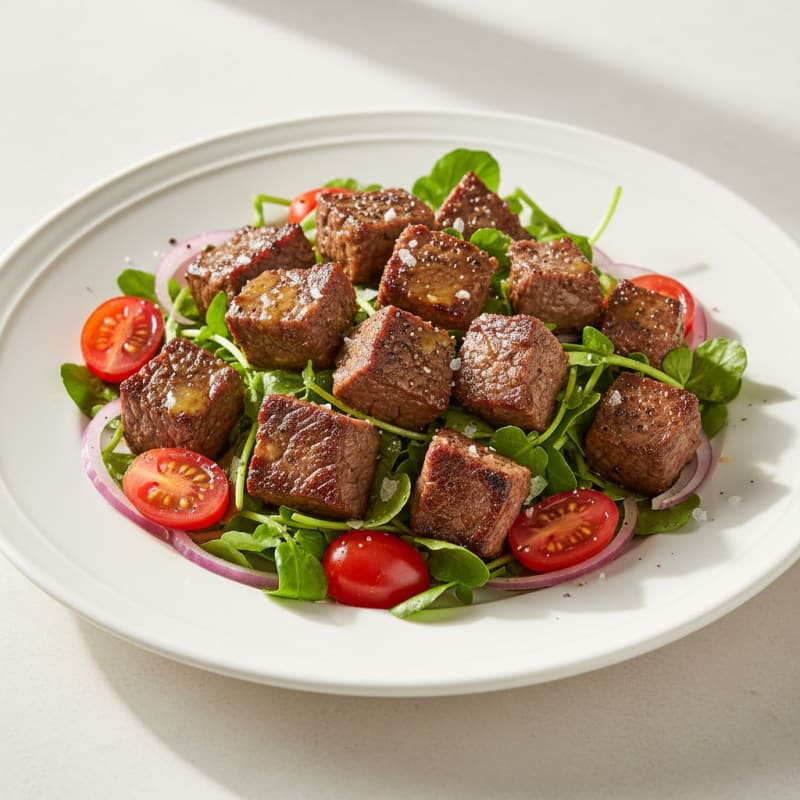 Vietnamese Shaken Beef Salad with Lime Vinaigrette