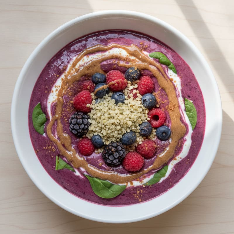 Mixed Berry Power Smoothie