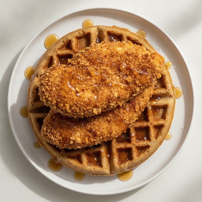 Golden Chicken & Waffles