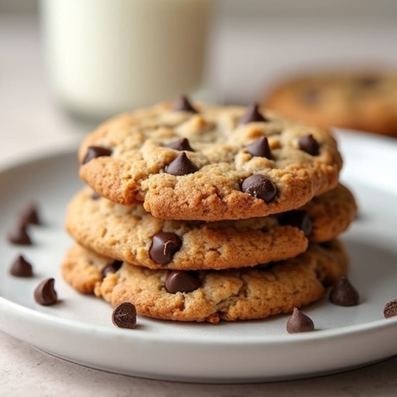 Protein-Packed Almond Flour Chocolate Chip Cookies