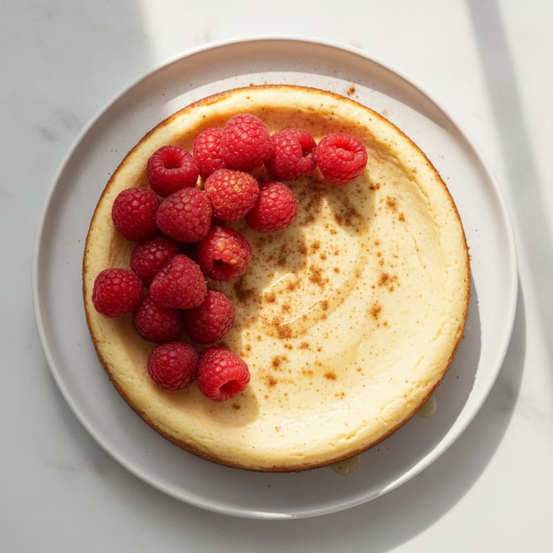 Creamy Greek Yogurt Protein Cheesecake