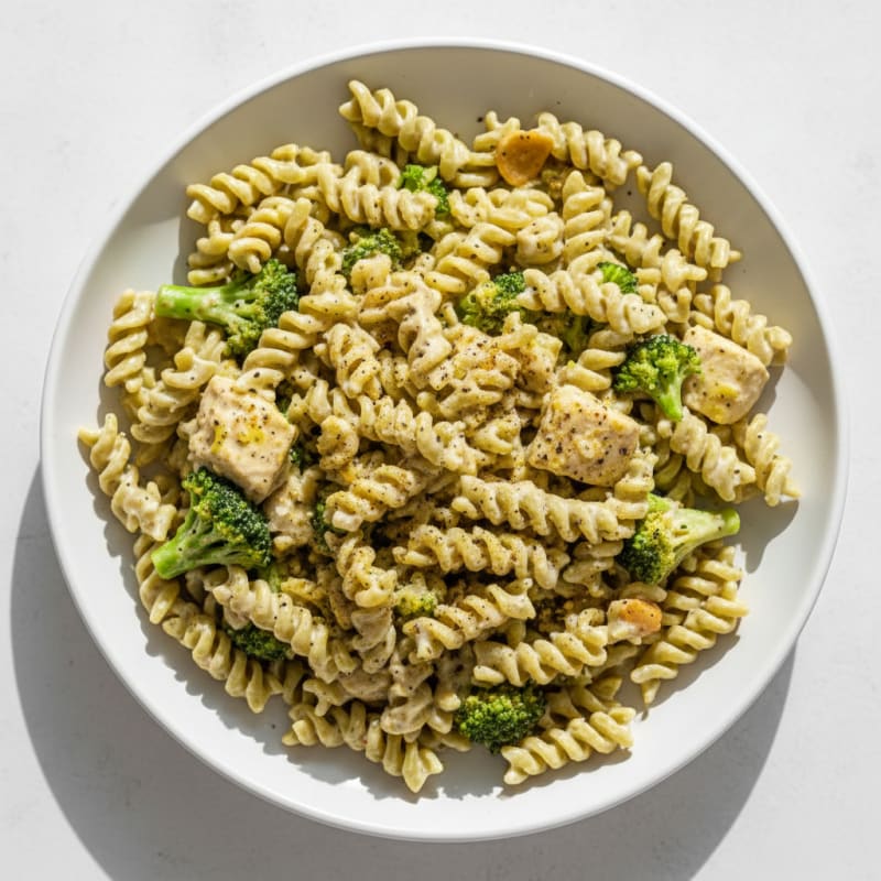 Creamy Roasted Garlic Vegan Pasta