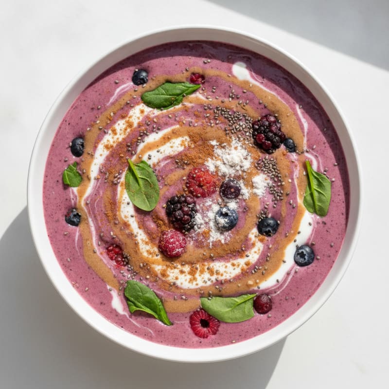 Mixed Berry Protein Smoothie