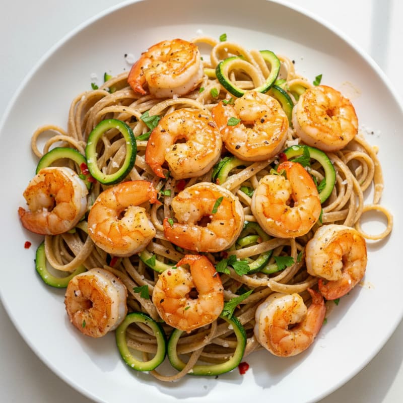 Zesty Garlic Butter Shrimp Scampi
