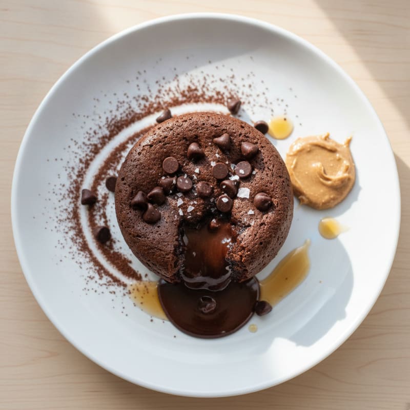 Decadent Chocolate Protein Mug Cake