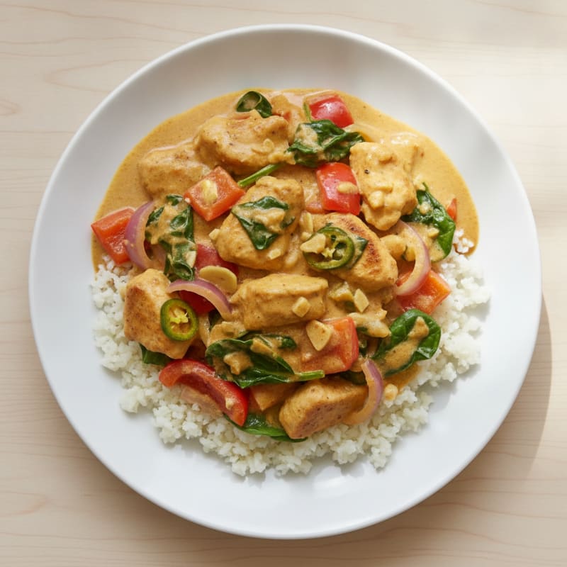 Chicken and Vegetable Coconut Curry