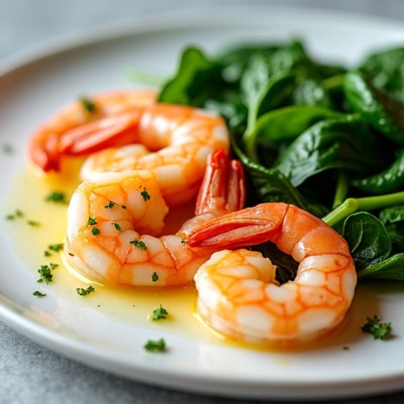 Pan-Seared Shrimp with Lemon-Garlic Butter