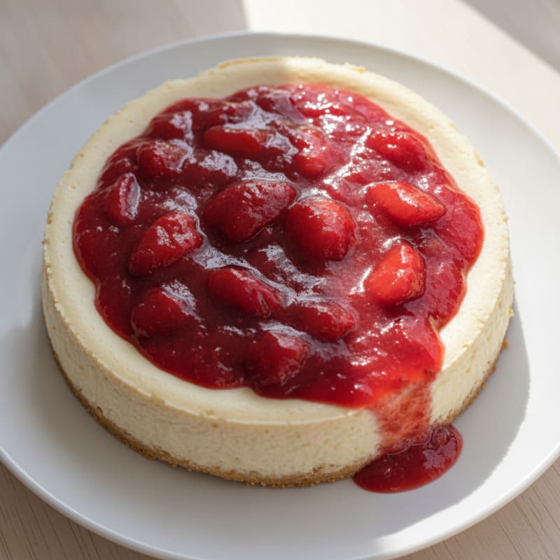 Creamy Greek Yogurt Protein Cheesecake