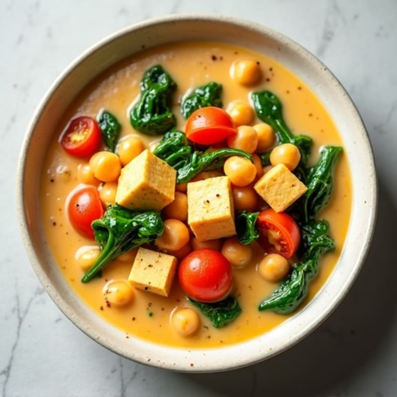 Creamy Chickpea Coconut Curry Stew