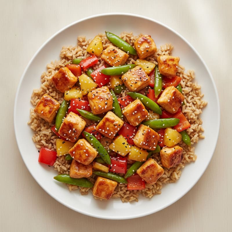 Sweet and Sour Chicken Stir-Fry