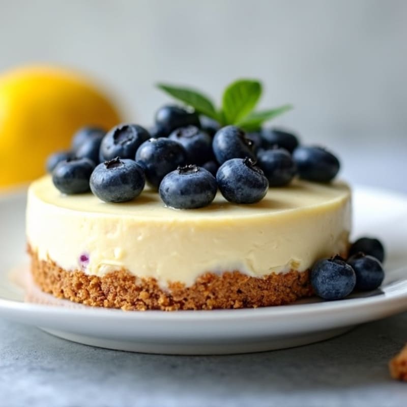 Creamy Greek Yogurt Protein Cheesecake