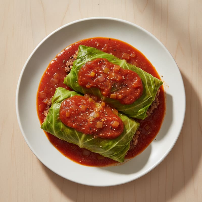 Classic Beef and Rice Cabbage Rolls