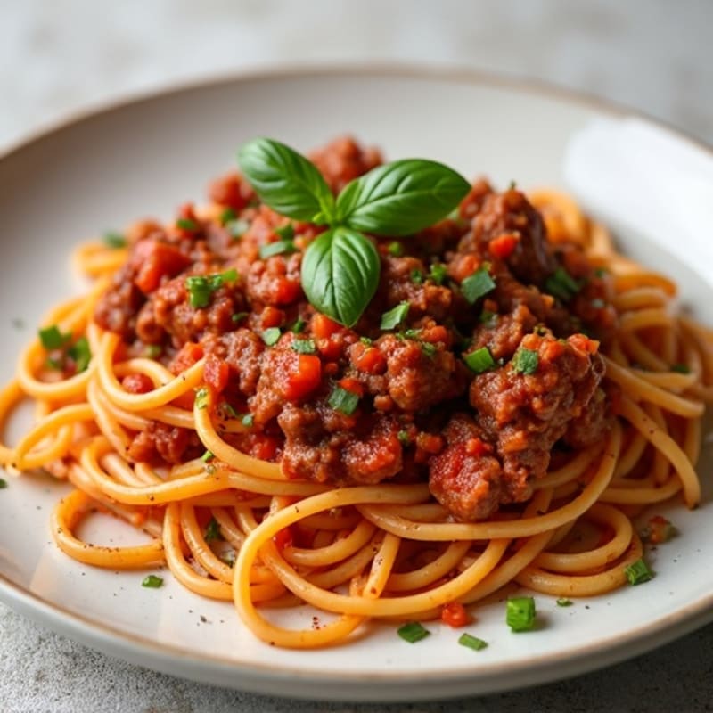 Hearty Turkey-Beef Bolognese with Protein-Packed Marinara